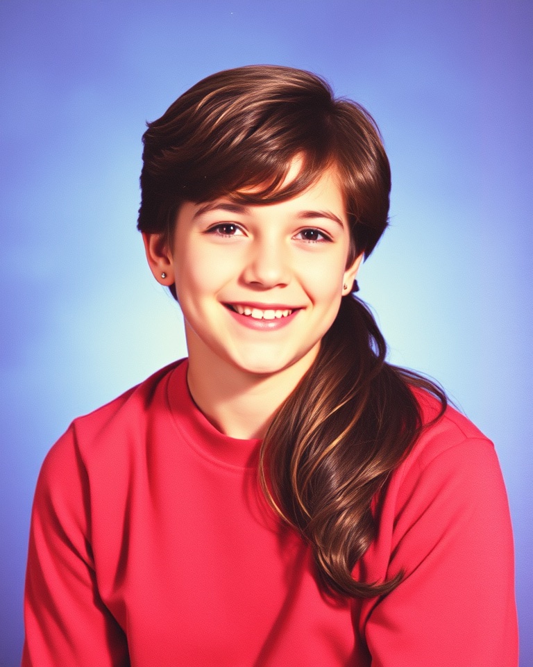 Photoshoot · ’90s Yearbook — example