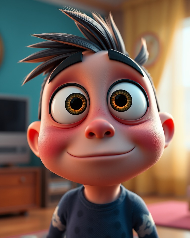 3D Cartoon — example